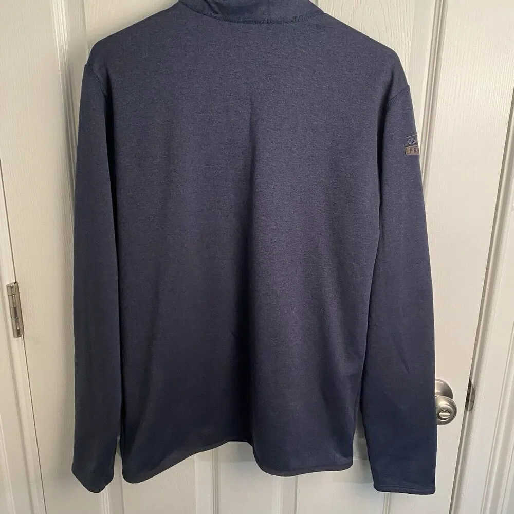North Face Shirt Mens M Skyline 1/4 Zip Fleece Pullover TNF Navy Blue Pockets